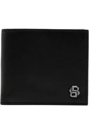 HUGO BOSS Cartera con placa del logo