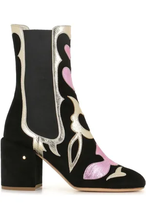 LAURENCE DACADE Botines de gamuza con tacón de 70mm