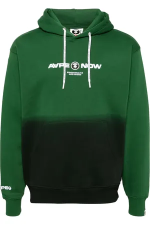 A Bathing Ape Hoodie con logo bordado