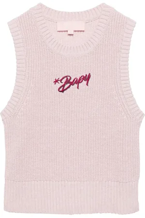 BAPY Top tejido con logo bordado