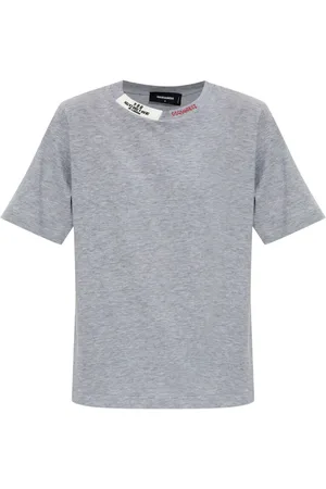 Dsquared2 Playera con detalle de canalé