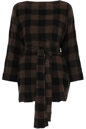 DANIELA GREGIS Blusa con estampado gingham