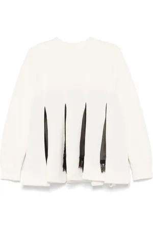 SACAI Sudadera con flecos