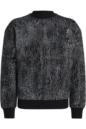 Karl Lagerfeld Sudadera con efecto agrietado