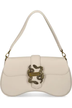Roberto Cavalli Bolsa de hombro con placa del logo
