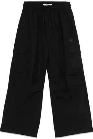 Calvin Klein Pantalones cargo con diseño recto