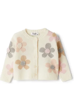 Il gufo Cárdigan con apliques florales
