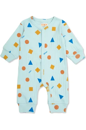 Tiny Cottons Romper con estampado geométrico