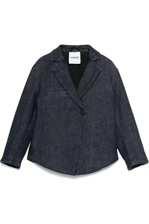 Aspesi Blazer de mezclilla