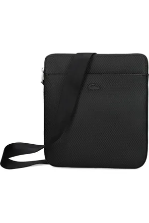 Lacoste Bolsa de piqué con cierre