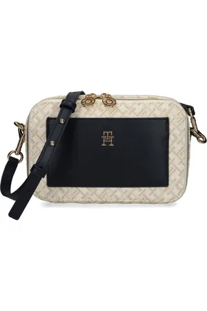 Tommy Hilfiger Bolsa crossbody con monograma estampado