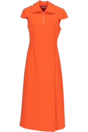 Prada Vestido midi con paneles 1990