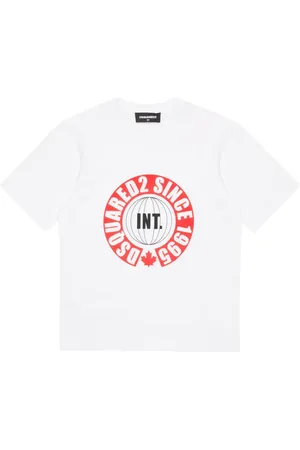Dsquared2 Playera con logo estampado