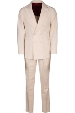 Brunello Cucinelli Traje con doble botonadura