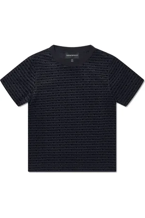Emporio Armani Playera con logo estampado