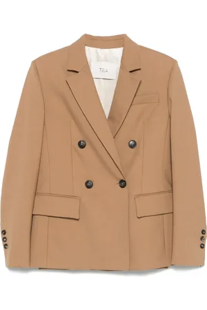 TELA Blazer con doble botonadura