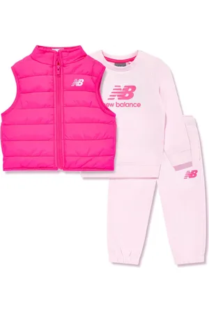 New Balance Traje deportivo de tres piezas con logo estampado