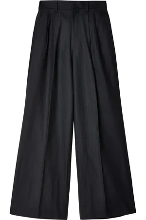 JUNYA WATANABE Pantalones de vestir con rayas diplomáticas estampadas
