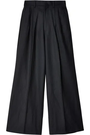JUNYA WATANABE Pantalones de vestir con rayas diplomáticas estampadas