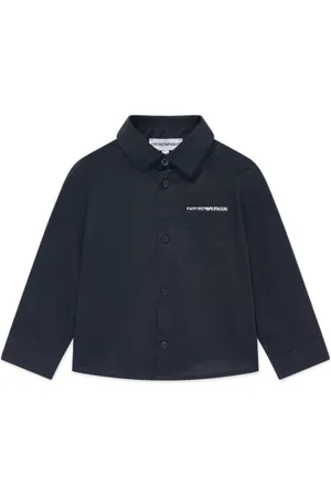 Emporio Armani Camisa con logo bordado