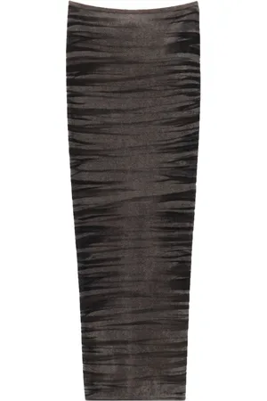 Alexander Wang Falda larga con animal print