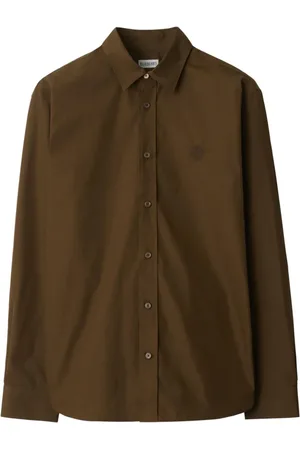 Burberry Camisa con logo bordado