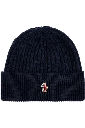Moncler Gorro con logo bordado