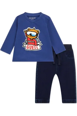 Guess Pack de dos jeans con aplique del logo