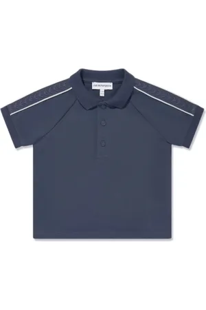 Emporio Armani Playera tipo polo