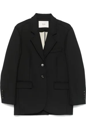 TELA Blazer de sarga