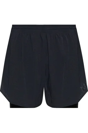 Y-3 Shorts deportivos con logo estampado