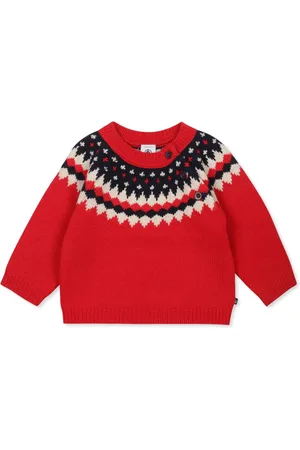 Petit Bateau Suéter tejido en intarsia