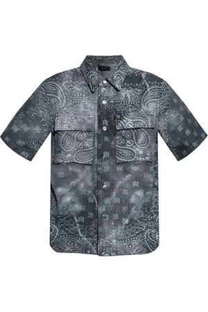 AMIRI Camisa con estampado de bandana