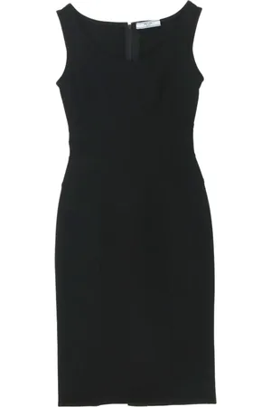 Prada Vestido midi sin mangas 2000