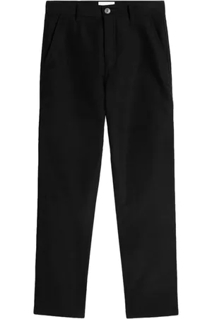 Ami Pantalones rectos con parche del logo