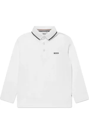 HUGO BOSS Playera tipo polo manga larga