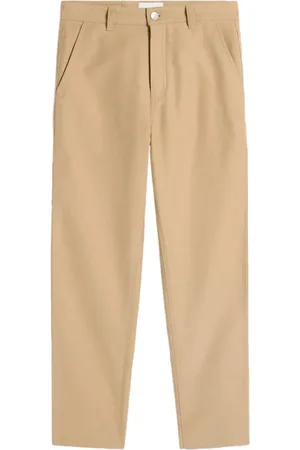 Ami Pantalones rectos con parche del logo