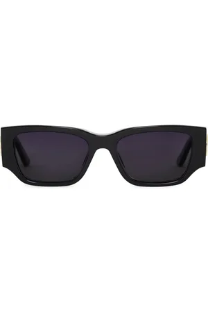 ANINE BING Lentes de sol con armazón rectangular