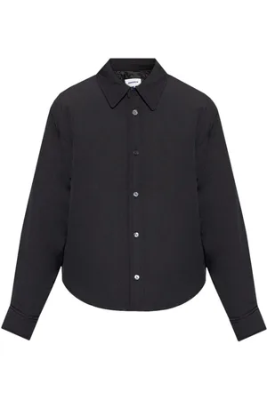 Ader Error Camisa con etiqueta del logo