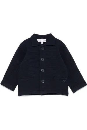 Emporio Armani Cárdigan tejido de canalé
