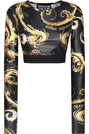 VERSACE Top corto Barocco