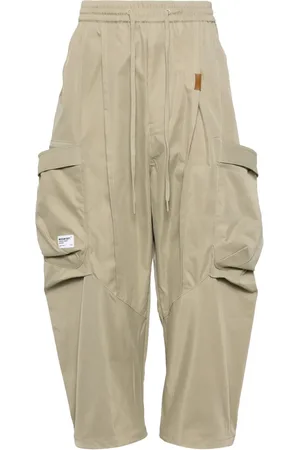 Musium Div. Pantalones cargo con parche del logo