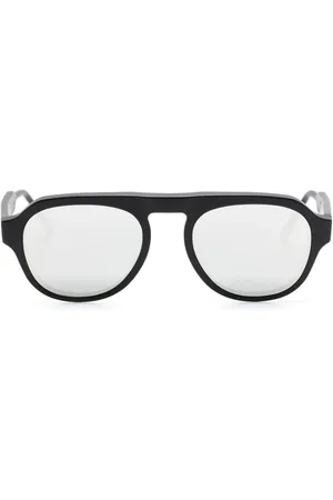 Thom Browne Lentes de sol con armazón ovalada