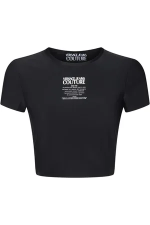 VERSACE Playera con logo estampado
