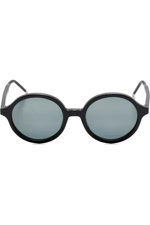 Thom Browne Lentes de sol con armazón redonda