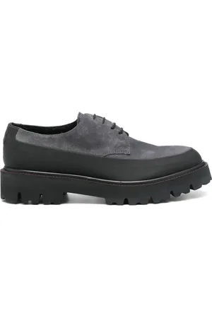 Kiton Zapatos derby de gamuza