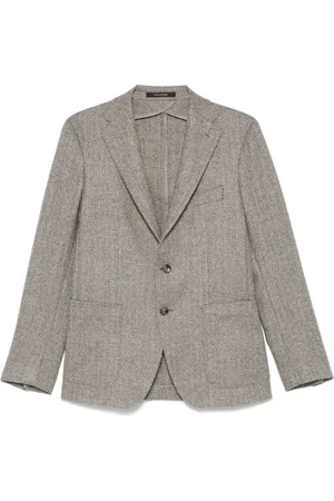 TAGLIATORE Blazer con estampado pied de poule