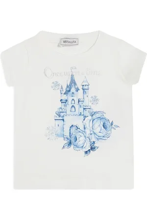MONNALISA Playera con estampado Castle