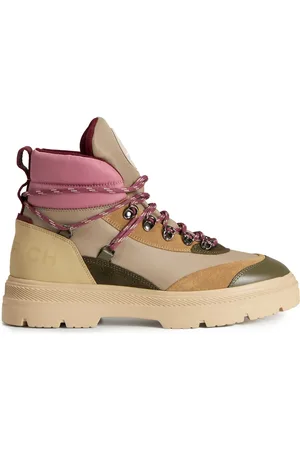 Woolrich Botas militares con parche del logo
