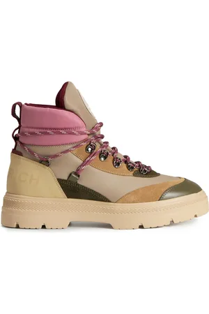 Woolrich Botas militares con parche del logo